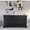 Toulouse Black Painted 160cm Large Fully Assembled Sideboard - SPRING SALE - 3