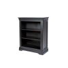 Toulouse Black Painted Low Small Bookcase - SPRING SALE - 2