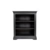 Toulouse Black Painted Low Small Bookcase - SPRING SALE - 3