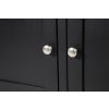 Toulouse Large 200cm Black Painted Sideboard - SPRING SALE - 8