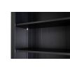 Toulouse Black Painted Tall Bookcase 2 Drawers - SPRING SALE - 6