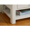 Toulouse Large Grey Painted Coffee Table 4 Drawers with Shelf - SPRING SALE - 5