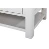 Toulouse Large Grey Painted Coffee Table 4 Drawers with Shelf - 10% OFF SPRING SALE - 13