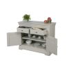 Toulouse Grey Painted 100cm Assembled Sideboard with Drawers - 10% OFF SPRING SALE - 8