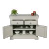 Toulouse Grey Painted 100cm Assembled Sideboard with Drawers - 10% OFF SPRING SALE - 9