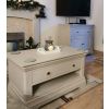 Toulouse Grey Painted Fully Assembled Coffee Table 1 Drawer - 10% OFF SPRING SALE - 2