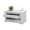 Toulouse Grey Painted Fully Assembled Coffee Table 1 Drawer - 10% OFF WINTER SALE - 9