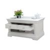 Toulouse Grey Painted Fully Assembled Coffee Table 1 Drawer - SPRING SALE - 9