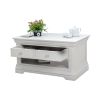 Toulouse Grey Painted Fully Assembled Coffee Table 1 Drawer - 10% OFF SPRING SALE - 9