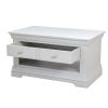 Toulouse Grey Painted Fully Assembled Coffee Table 1 Drawer - 10% OFF SPRING SALE - 11