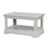 Toulouse Grey Painted Coffee Table with Shelf - 10% OFF SPRING SALE - 6