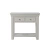 Toulouse Grey Painted Hallway Console Table 2 Drawers - SPRING SALE - 7
