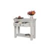 Toulouse Grey Painted Hallway Console Table 2 Drawers - 10% OFF SPRING SALE - 8