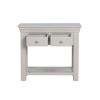 Toulouse Grey Painted Hallway Console Table 2 Drawers - 10% OFF SPRING SALE - 9