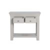 Toulouse Grey Painted Hallway Console Table 2 Drawers - SPRING SALE - 9