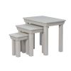 Toulouse Grey Painted Nest Of Three Tables - SPRING SALE - 6