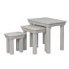 Toulouse Grey Painted Nest Of Three Tables - SPRING SALE - 7