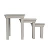 Toulouse Grey Painted Nest Of Three Tables - 10% OFF CODE SAVE - 9