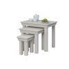 Toulouse Grey Painted Nest Of Three Tables - 10% OFF CODE SAVE - 10