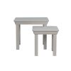Toulouse Grey Painted Nest Of 2 Tables - SPRING SALE - 11