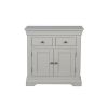 Toulouse Grey Painted Small 80cm Fully Assembled Sideboard - SPRING SALE - 6