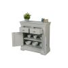 Toulouse Grey Painted Small 80cm Fully Assembled Sideboard - 10% OFF CODE SAVE - 7