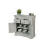 Toulouse Grey Painted Small 80cm Fully Assembled Sideboard - SPRING SALE - 7