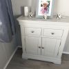 Toulouse Grey Painted Small 80cm Fully Assembled Sideboard - SPRING SALE - 4