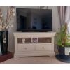 Toulouse Grey Painted Fully Assembled TV Unit 2 Drawers - 10% OFF SPRING SALE - 2