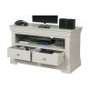 Toulouse Grey Painted Fully Assembled TV Unit 2 Drawers - SPRING SALE - 6