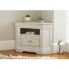 Toulouse Grey Painted Corner TV Unit 2 Doors - 10% OFF SPRING SALE - 2