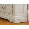 Toulouse Grey Painted Corner TV Unit 2 Doors - SPRING SALE - 5