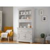 Toulouse Grey Painted 100cm Buffet and Hutch Dresser Display Unit - SPRING SALE - 4