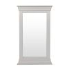 Toulouse Grey Painted 100cm Wall Mirror - SPRING SALE - 7