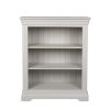 Toulouse Low Small Grey Painted Fully Assembled Bookcase - 10% OFF SPRING SALE - 9