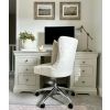 Toulouse Double Pedestal Grey Painted Large Dressing Table / Desk - SPRING SALE - 2