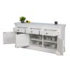 Toulouse Grey Painted 160cm Large Assembled Sideboard - SPRING SALE - 7
