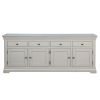 Toulouse Grey Painted 200cm Large Fully Assembled Sideboard - 10% OFF SPRING SALE - 15