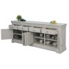 Toulouse Grey Painted 200cm Large Fully Assembled Sideboard - SPRING SALE - 16
