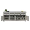 Toulouse Grey Painted 200cm Large Fully Assembled Sideboard - SPRING SALE - 17