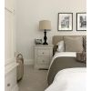Pair of Toulouse Grey 2 Drawer Fully Assembled Bedside Tables - SPRING SALE - 3