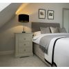 Toulouse Grey Painted 3 Drawer Grande Large Assembled Bedside Table - 10% OFF SPRING SALE - 4