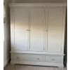Toulouse Grey Painted Triple Wardrobe with Drawers - 10% OFF SPRING SALE - 5