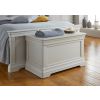 Toulouse Grey Painted Blanket Box - 10% OFF SPRING SALE - 5