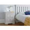 Toulouse Grey Painted 2 Drawer Large Assembled Bedside Table - 20% OFF SPRING SALE - 13