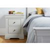 Toulouse Grey Painted 2 Drawer Large Assembled Bedside Table - 20% OFF SPRING SALE - 15