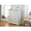 Toulouse Grey Painted 2 Over 3 Assembled Chest of Drawers - 10% OFF SPRING SALE - 6