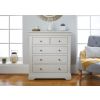 Toulouse Grey Painted 2 Over 3 Assembled Chest of Drawers - 10% OFF SPRING SALE - 7