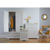 Toulouse Grey Painted 2 Over 3 Assembled Chest of Drawers - 10% OFF SPRING SALE - 8