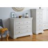 Toulouse Grey Painted 2 Over 2 Chest of Drawers - SPRING SALE - 3